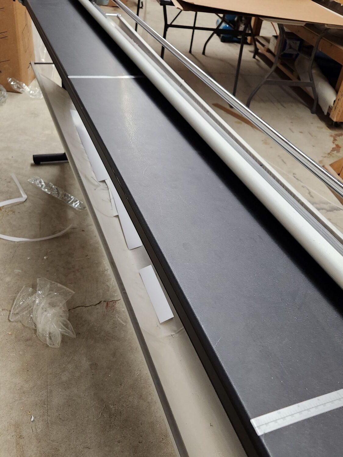 Neolt Trim 200 Manual 79″ Rotary Paper Cutter / Trimmer With Stand (Used) Item # UE-040825D