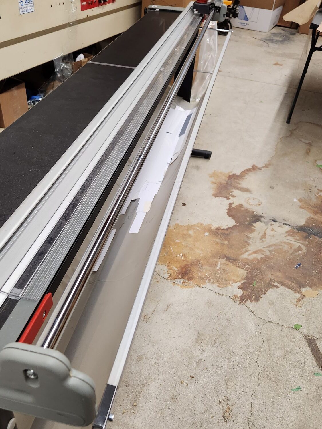 Neolt Trim 200 Manual 79″ Rotary Paper Cutter / Trimmer With Stand (Used) Item # UE-040825D