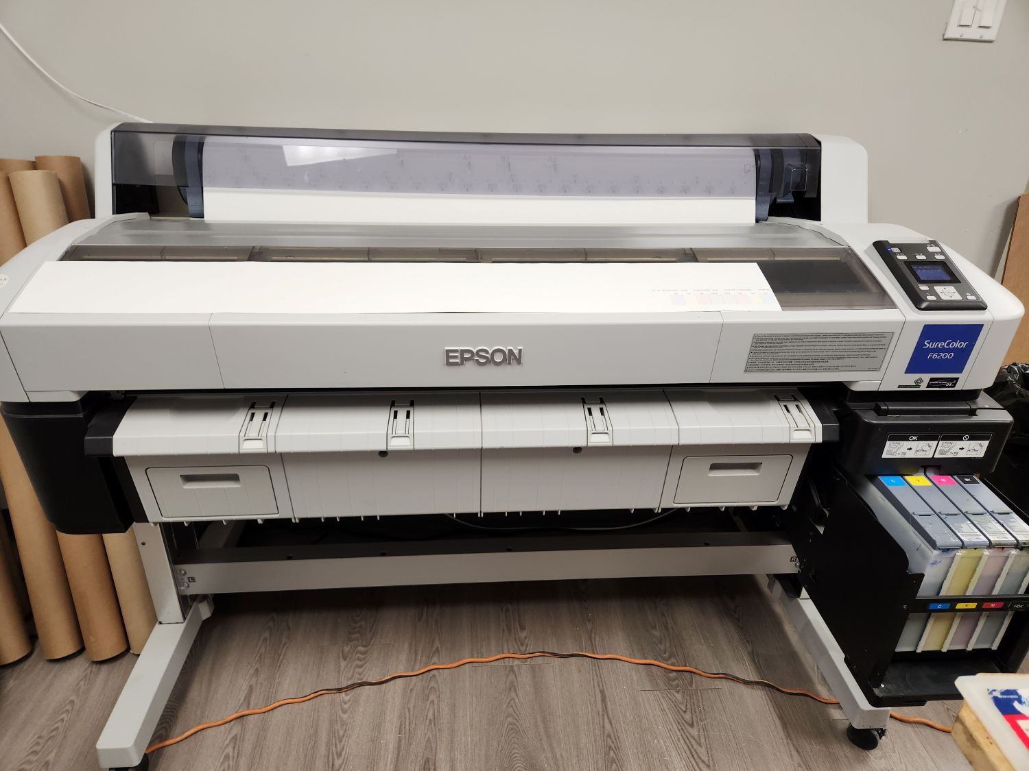 Epson SureColor F6200 44″ Dye-Sublimation Printer (Used) Item # UE-040925A