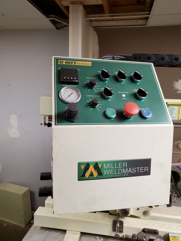 Miller Weldmaster C-MIT 1000 Banner Welder (Used) Item # UE-051225C