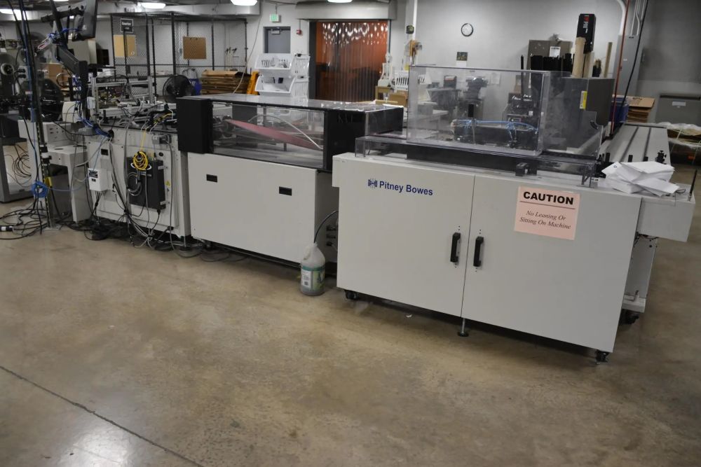 Pitney Bowes 6-station RS Flowmaster Mail Inserter (Used) Item # UE-051525E
