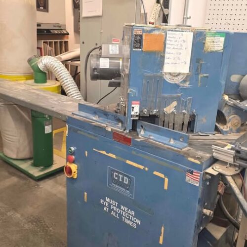 CTD D45X Double Miter Saw (Used) Item # UE-051625A