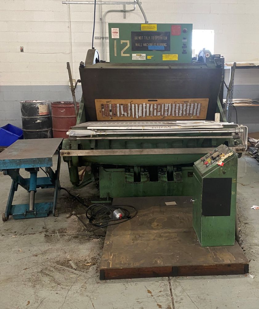 Thomson 44″ x 66″ Clamshell Die Cutter (Used) Item # UE-052925B