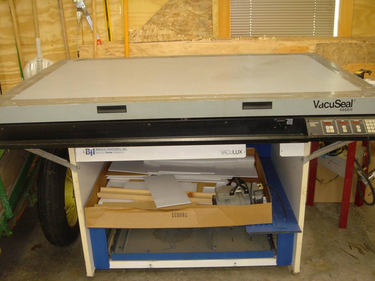 VacuSeal 4468H Vacuum Heat Press ( Bienfang / D&K Expression ) (Used) Item # UE-052925C