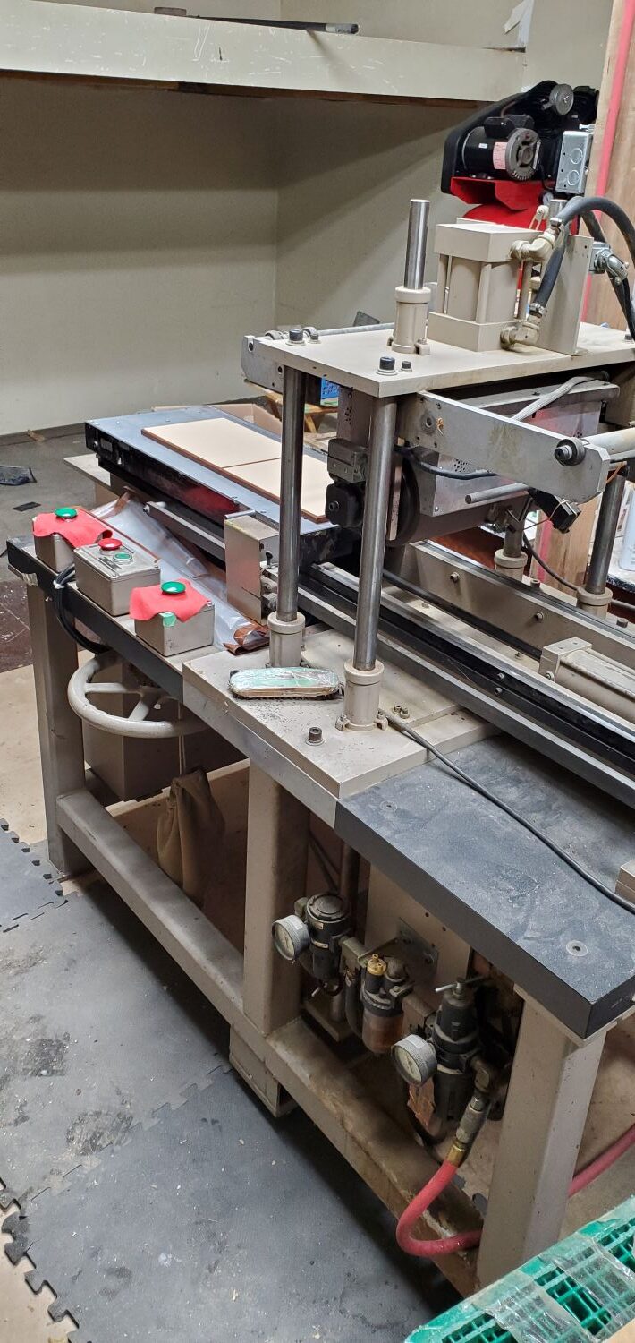 Kensol K 412R Flatbed Wood Laminator (Used) Item # UE-050525D