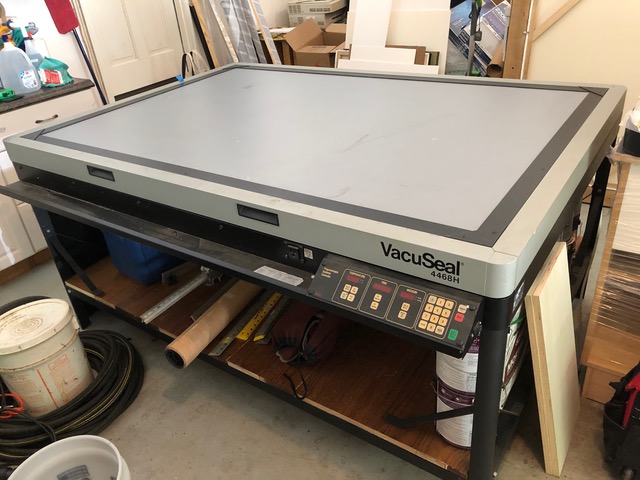 Bienfang (D&K / Vacuseal) 4468H Vacuum Heat Press (Used) Item # UE-051225I