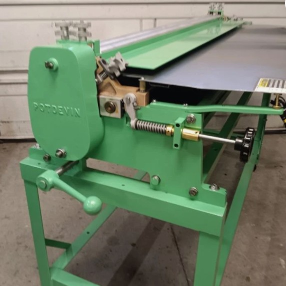 Potdevin Z60 60″ Cold Gluer with Cardboard Attachment (Used) Item # RE-201120