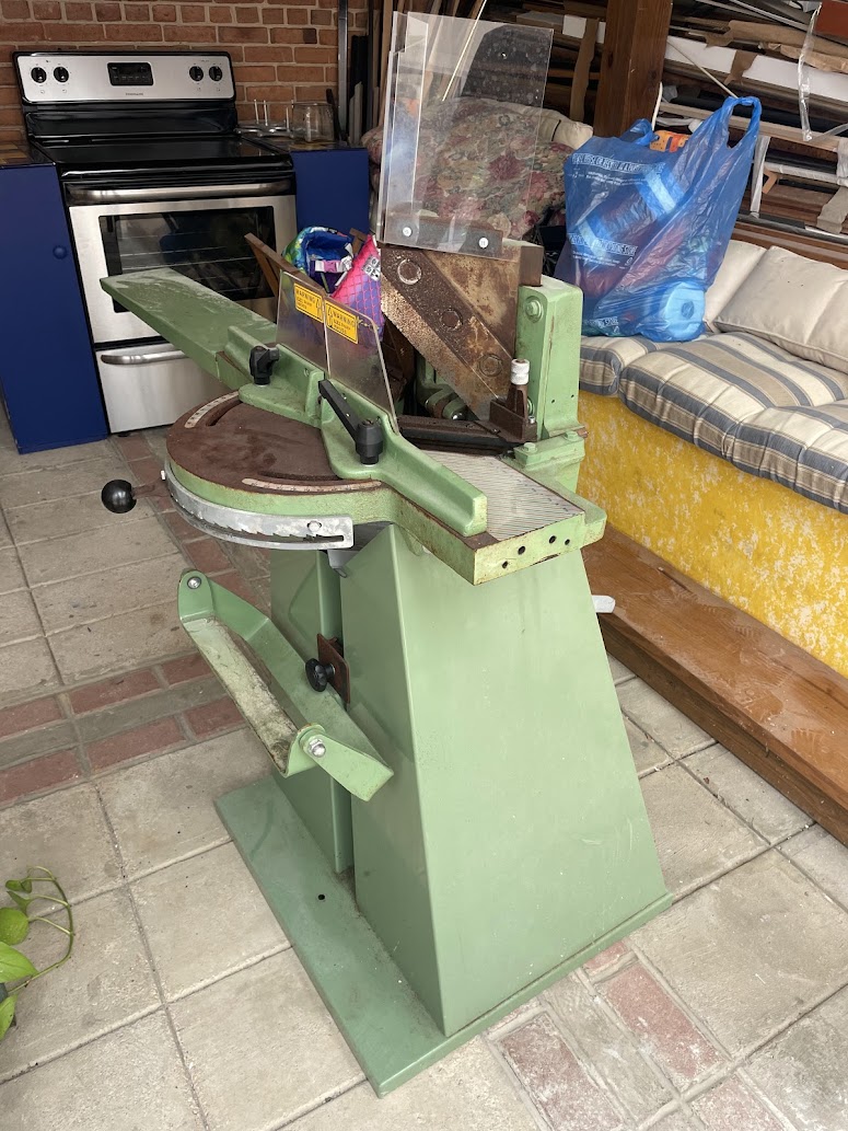 Hansen (Similar to Morso) Chopper w/ Measuring Table (Used) Item # UE-060425A