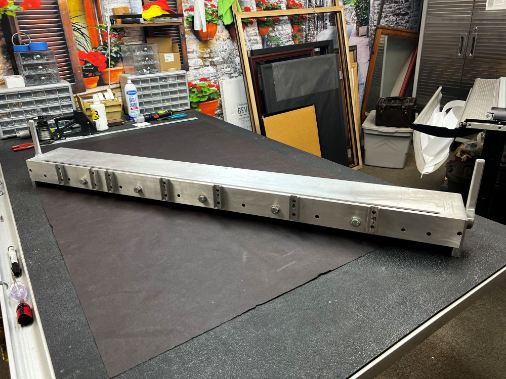 RC Machining EZ Stretch 48″ Canvas Stretcher (Used) Item # UE-060425B