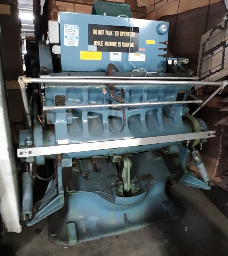 Thomson Style 8-7 AC-DM 38×54″ Clam Shell Die Cutter (Used) Item # UE-060525A