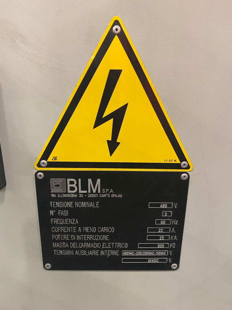BLM 832S-VGP Precision Pipe Bender (Used) Item # UE-060525D