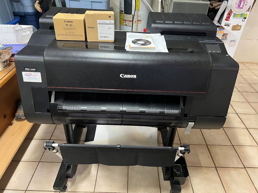 Canon imagePROGRAF PRO-2000 24″ Large Format Printer (Used) Item # UE-061025F