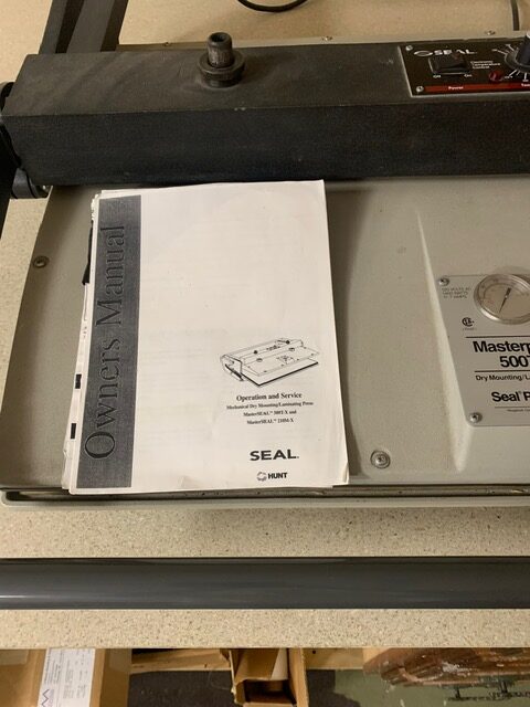 Seal Masterpiece 500T-X Mechanical Heat Press (Used) Item # UE-061225E
