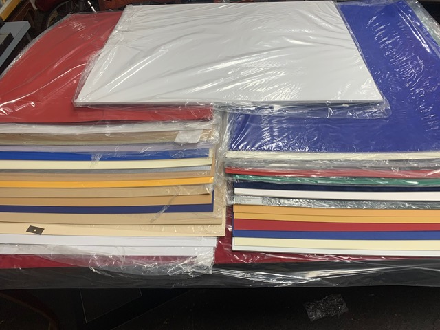 Framing Tool & Supply Lot: Fletcher FlexiMaster Point Driver, Crescent Matboard, and Moulding (Used) Item # UE-061225F