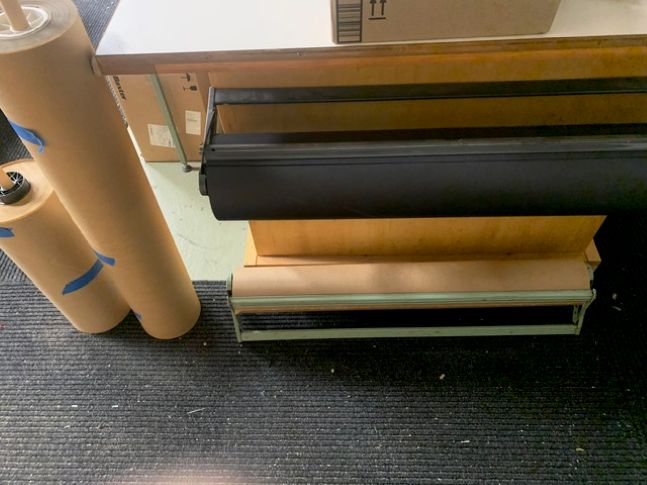 Framing Tool & Supply Lot: Fletcher FlexiMaster Point Driver, Crescent Matboard, and Moulding (Used) Item # UE-061225F