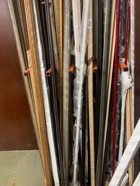 Framing Tool & Supply Lot: Fletcher FlexiMaster Point Driver, Crescent Matboard, and Moulding (Used) Item # UE-061225F