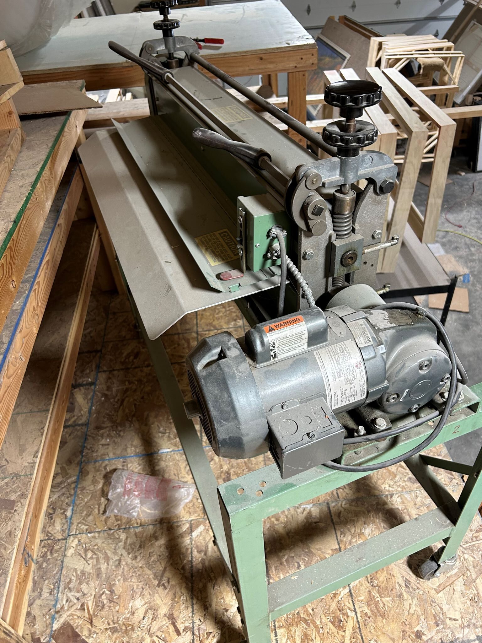 Potdevin W36 Rotary Press w/ Stand (Used) Item # UE-020224E-1