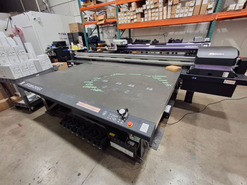 Mimaki JFX200-2513EX Large Format UV Inkjet Printer (Used) Item # UE-070325B