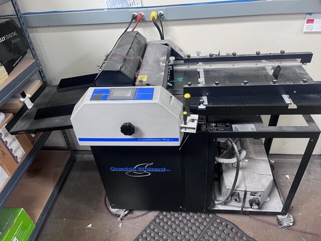Used Graphic Whizard CreaseMaster Plus-TS