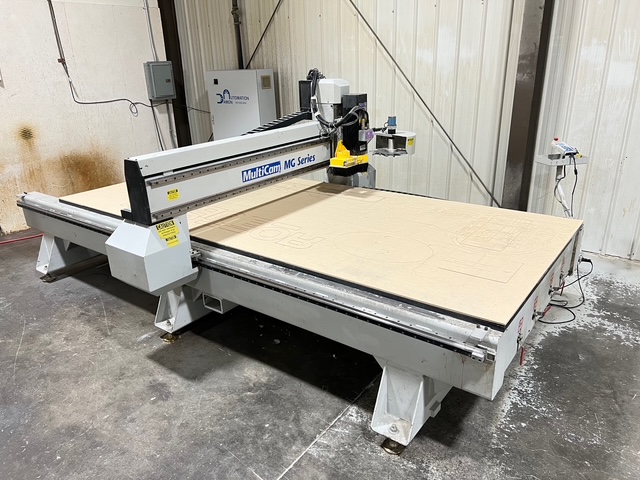 Multicam MG Series 5×10 CNC Router with Tool Changer (Used) Item # UE-072125B