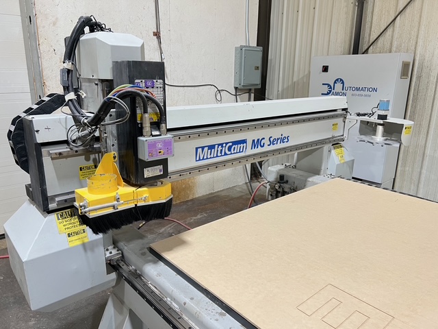 Multicam MG Series 5×10 CNC Router with Tool Changer (Used) Item # UE-072125B