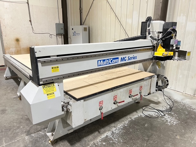 Multicam MG Series 5×10 CNC Router with Tool Changer (Used) Item # UE-072125B
