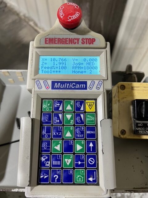 Multicam MG Series 5×10 CNC Router with Tool Changer (Used) Item # UE-072125B