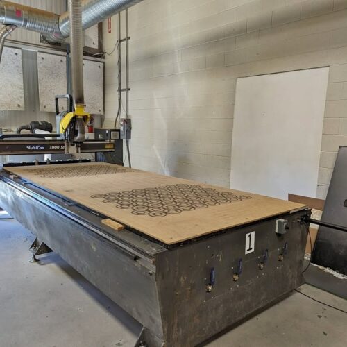 Multicam 3000 Series 5'x12' CNC Router (Used) Item # UE-072325A