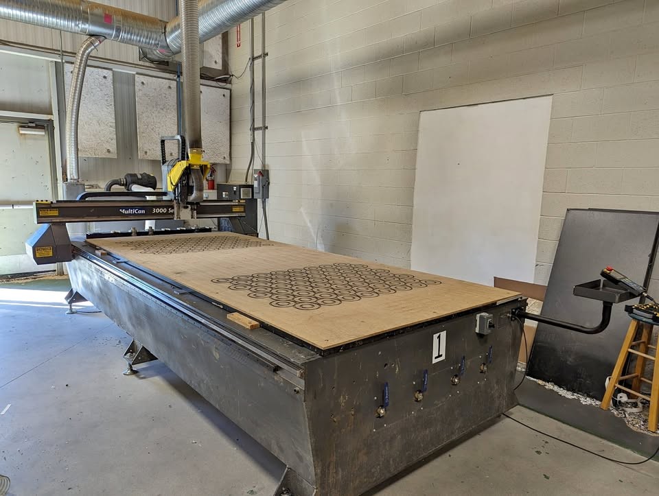 Multicam 3000 Series 5’x12′ CNC Router (Used) Item # UE-072325A