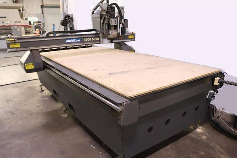 Multicam 3000 Series 5×10 CNC Router (Used) Item # UE-072325B
