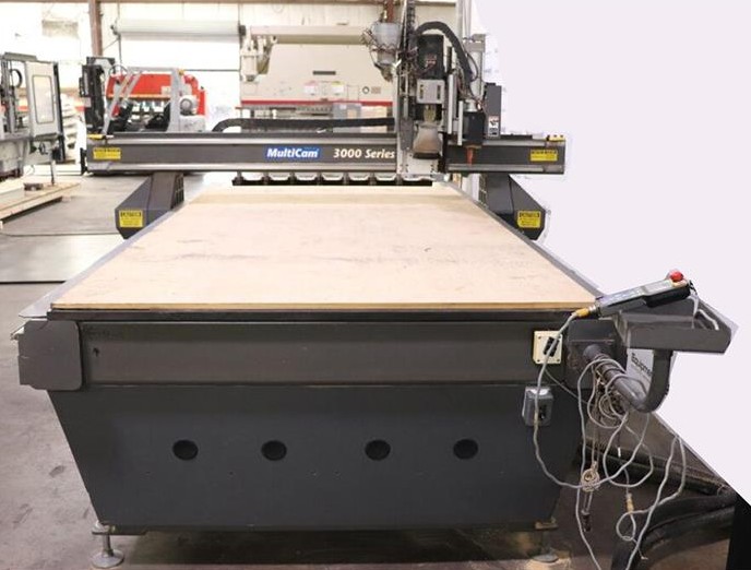 Multicam 3000 Series 5×10 CNC Router (Used) Item # UE-072325B