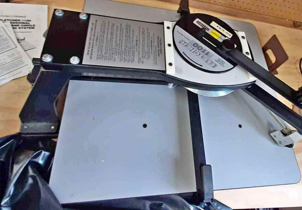 Fletcher 1100 Oval / Circle Cutter (Used) Item # UE-072425B