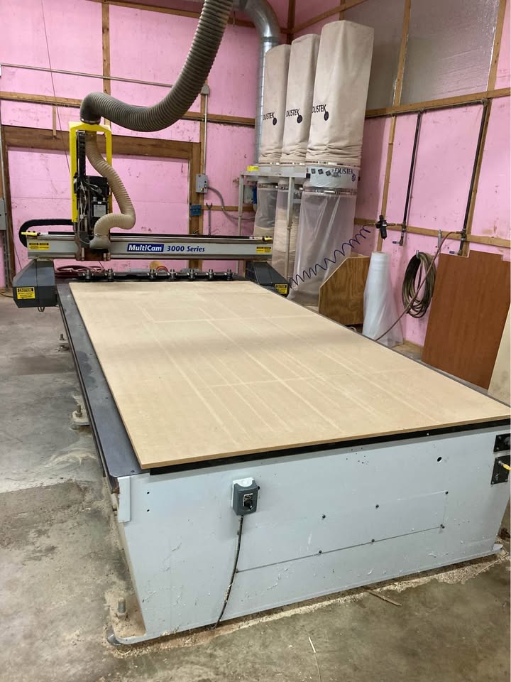Multicam 3000 Series 5×10 CNC Router (Used) Item # UE-072425C