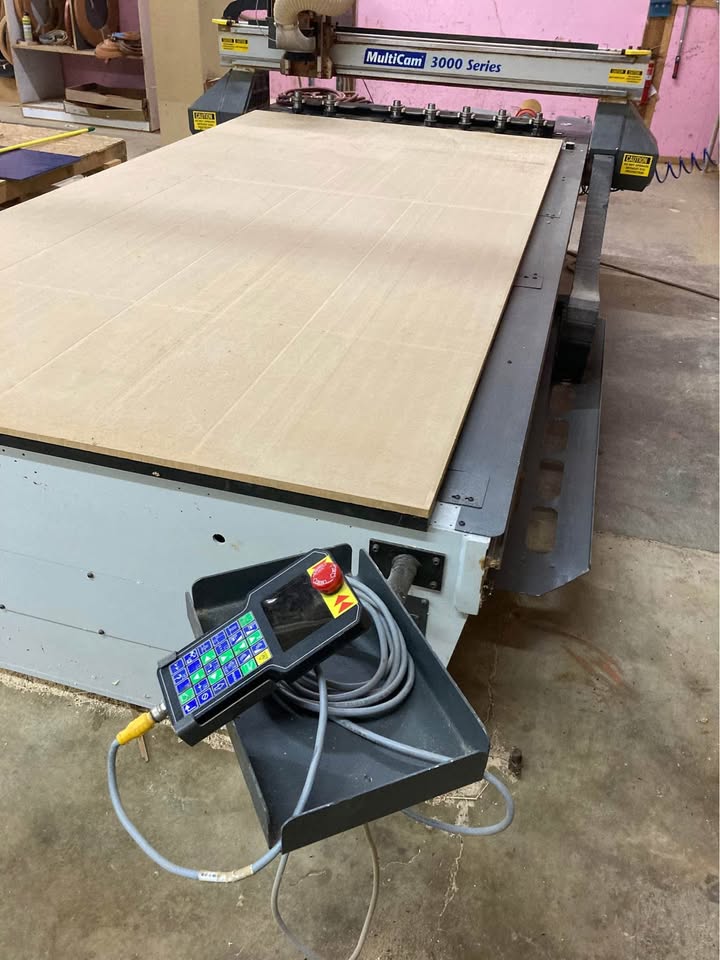 Multicam 3000 Series 5×10 CNC Router (Used) Item # UE-072425C