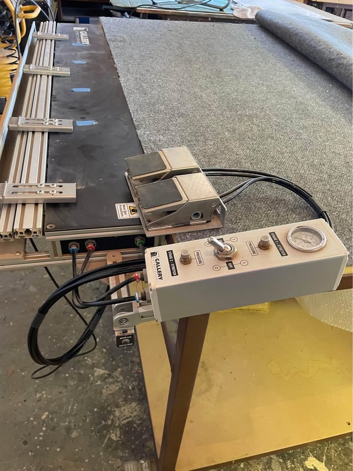 Gallery Stretcher ProMod-5 – Art Canvas Stretcher / Stretching Machine (Used) Item # UE-072825B