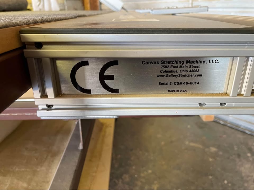 Gallery Stretcher ProMod-5 – Art Canvas Stretcher / Stretching Machine (Used) Item # UE-072825B