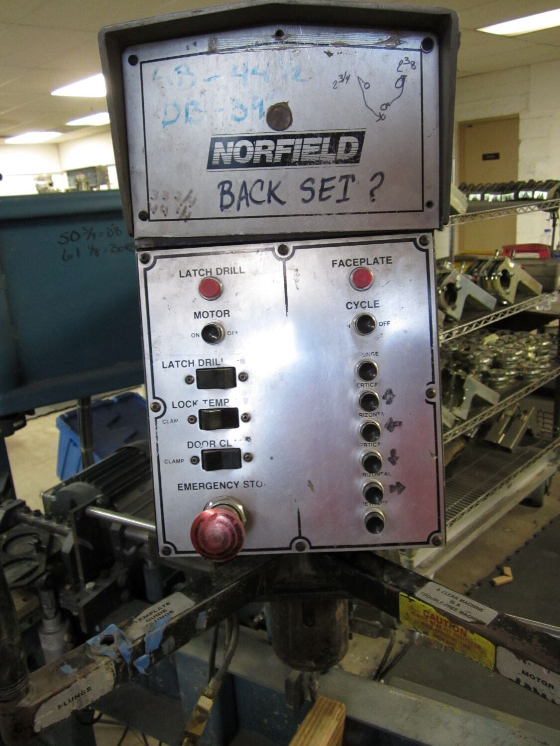 Norfield 3800LR Door Lite Machine (Used) Item # UE-073125A