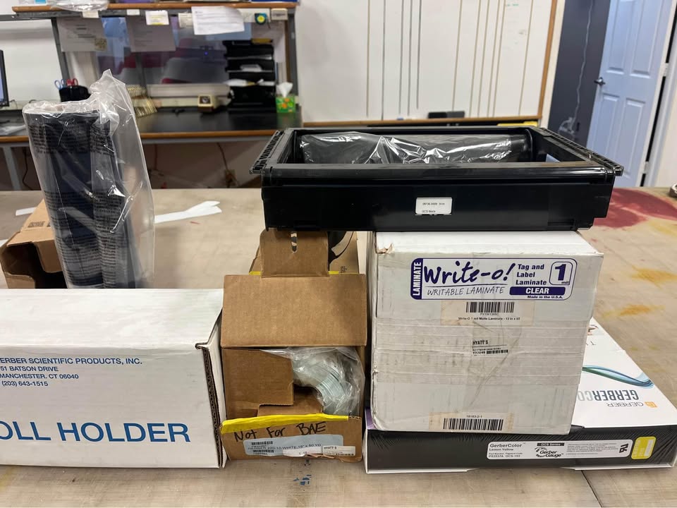 Gerber Edge FX Thermal Transfer Printer (Used) Item # UE-073125C