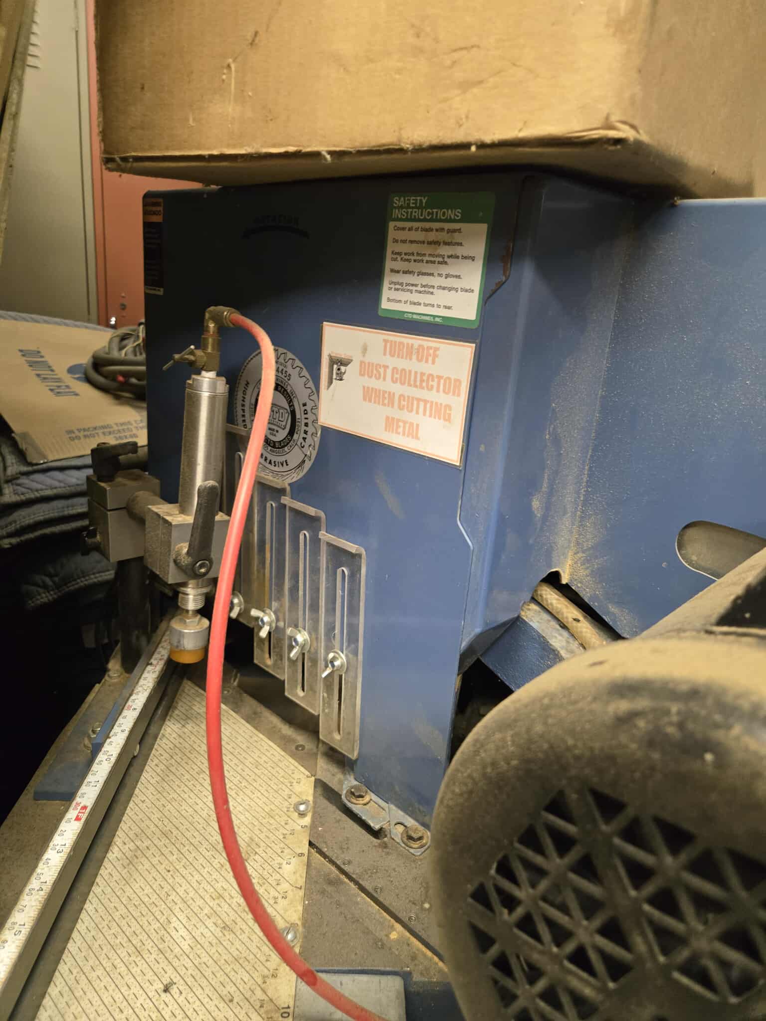 CTD D45AX Double Miter Saw (Used) Item # UE-080525B