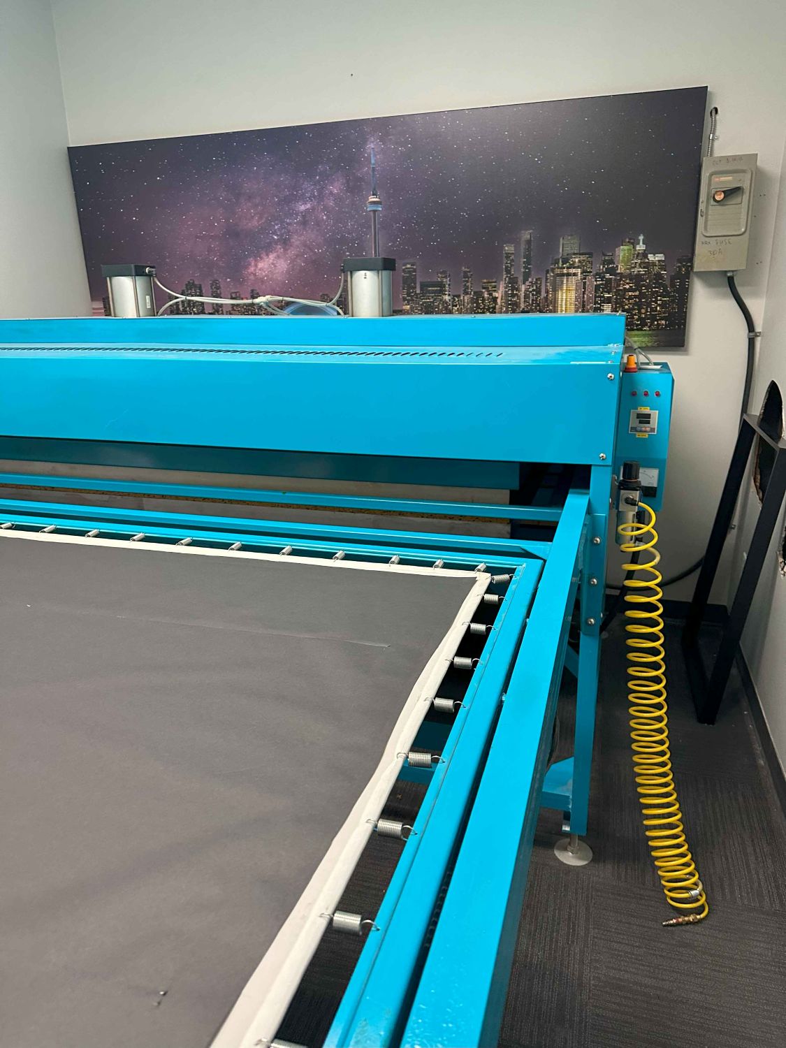AISET YLE-2001 Wide Format Heat Press (Used) Item # UE-080625B