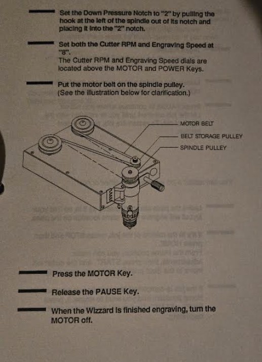 Dahlgren Wizzard XL Engraver (Used) Item # UE-081225C