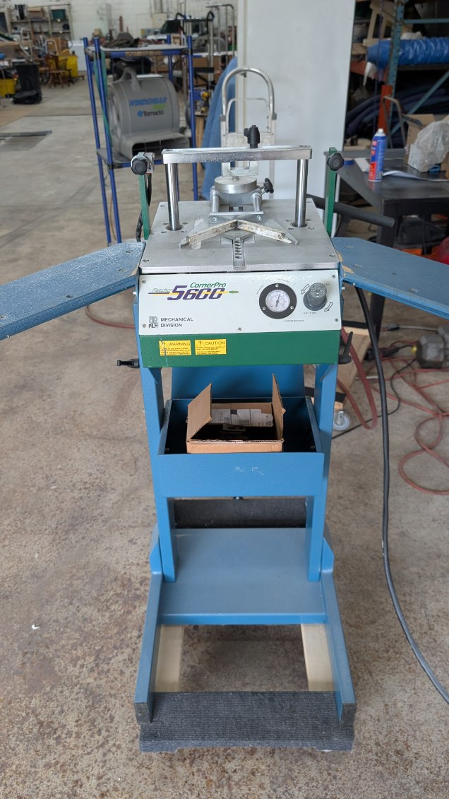 Fletcher 5600 CornerPro PILM Frame Joiner / Underpinner (Used) Item # UE-081325B