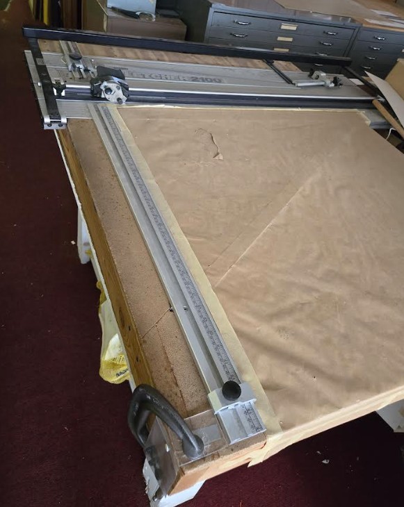 Fletcher 2100 60″ Mat Cutter (Used) Item # UE-081325G