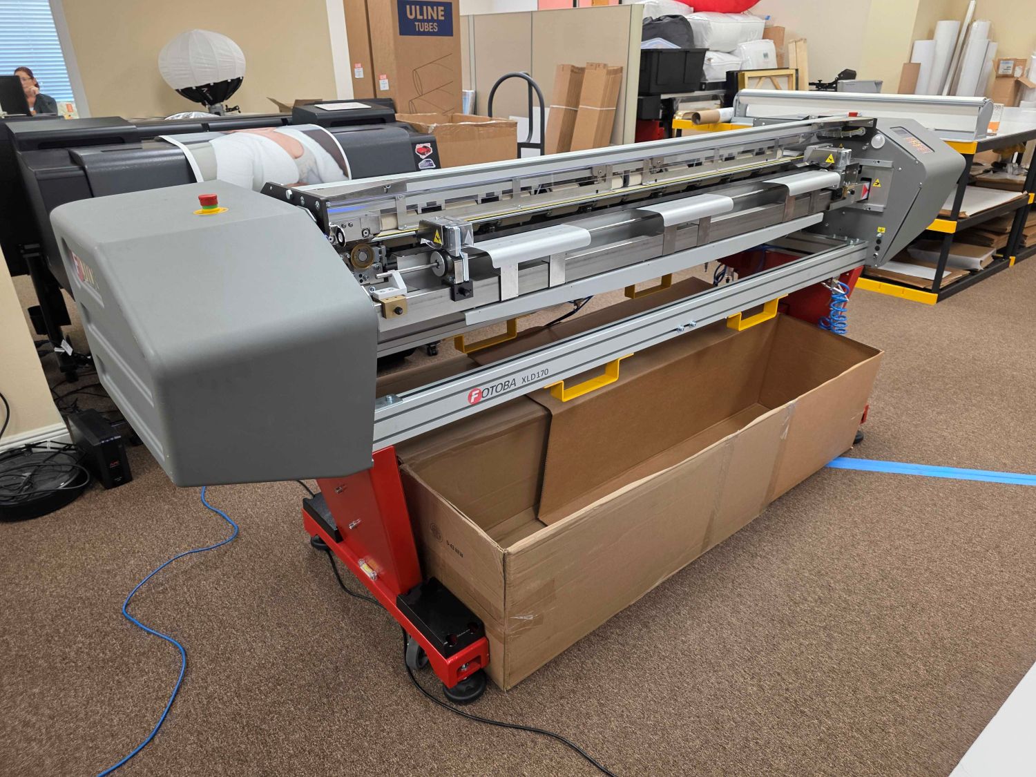 Fotoba XLD-170 Automatic X/Y Digital Cutter (Used) Item # UE-081525B