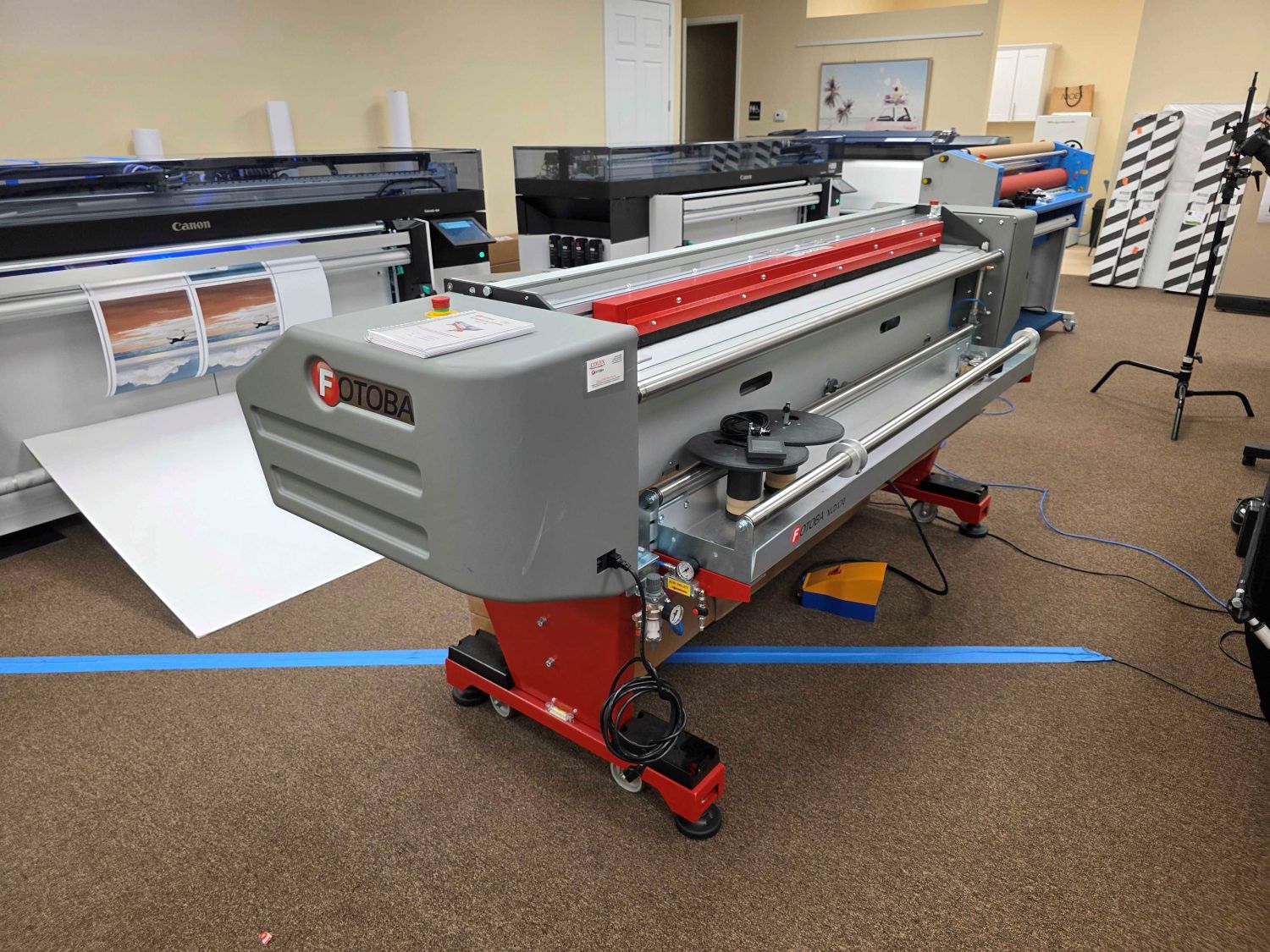 Fotoba XLD-170 Automatic X/Y Digital Cutter (Used) Item # UE-081525B