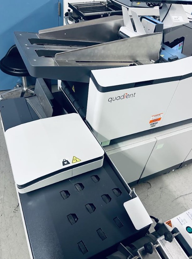 Quadient DS200i Folder Inserter w/ Inline Addressing (Used) Item # UE-090325D