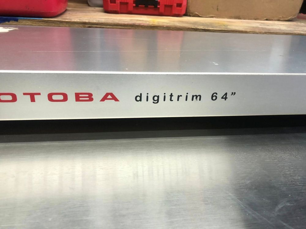 Fotoba Digitrim 64 64″ Automatic X Digital Cutter (Used) Item # UE-090425A