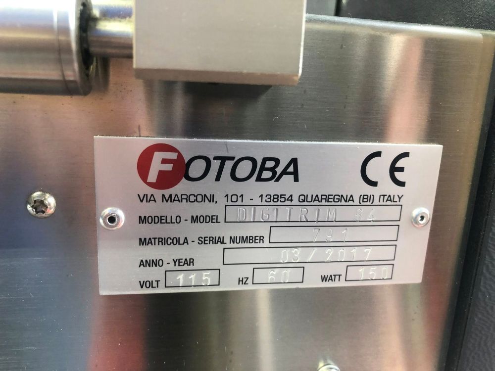 Fotoba Digitrim 64 64″ Automatic X Digital Cutter (Used) Item # UE-090425A