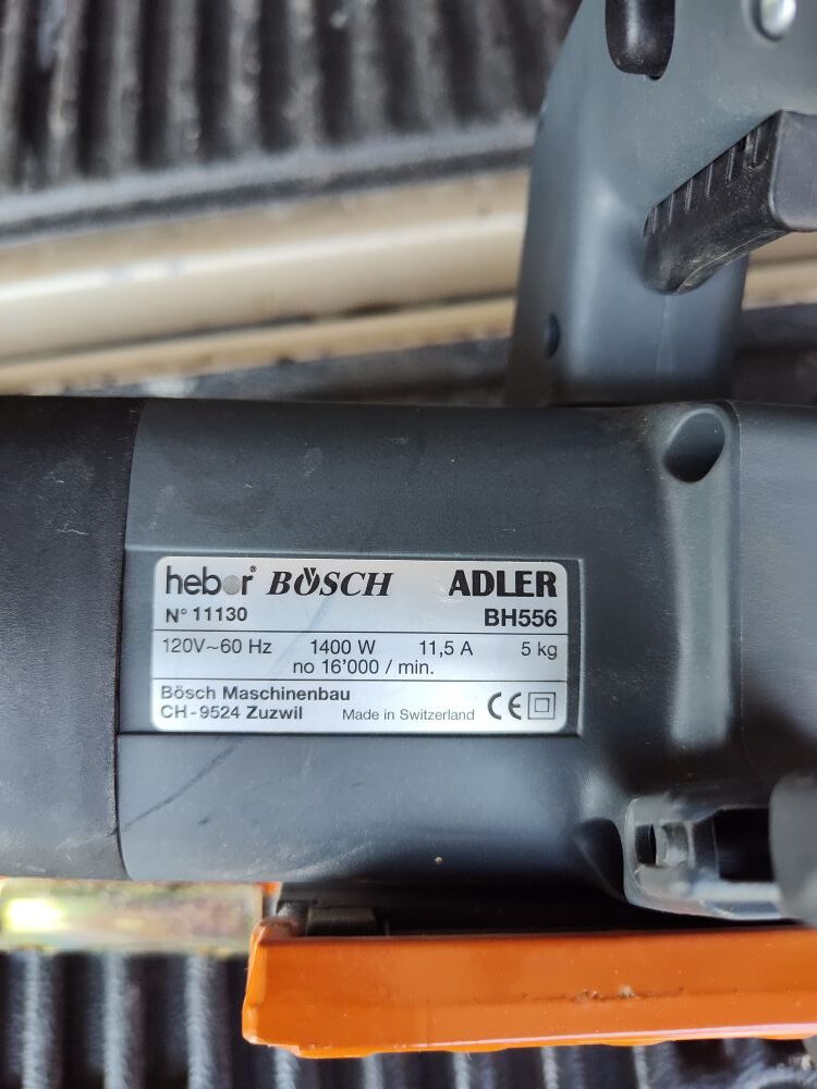 Hoffmann Adler BH-556 Lipping Planer (Used) Item # UE-090425B