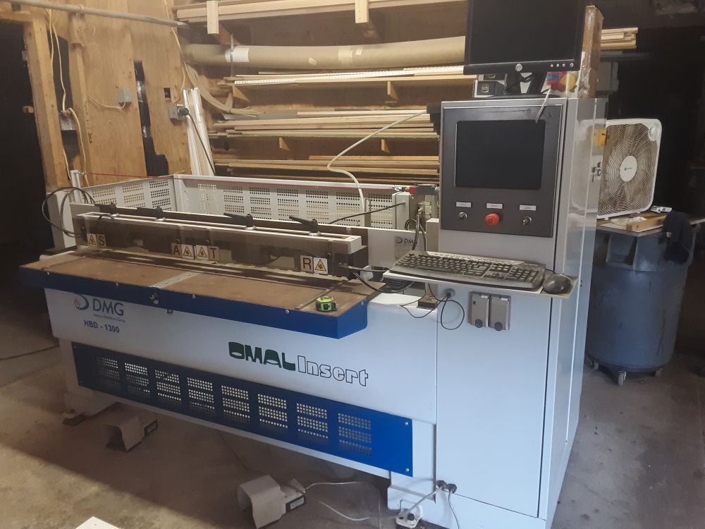 OMAL HBD 1300 CNC Bore – Glue – Dowel Insertion Machine (Used) Item # UE-091525A